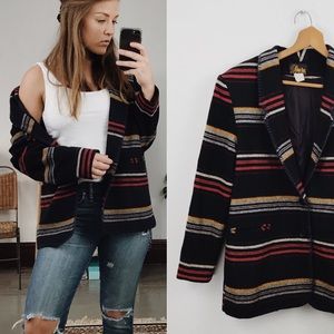 //VINTAGE// David Paul Southwestern Wool Aztec